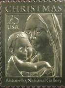 Golden Replicas of US Stamps