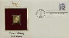 Golden Replicas of US Stamps