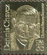 Golden Replicas of US Stamps