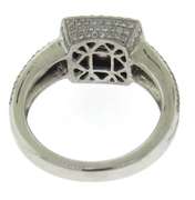 Fantastic 18kt Princess Cut Diamond Engagement Ring