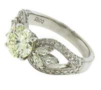 Majestic RBC Diamond Engagement Ringin 18kt