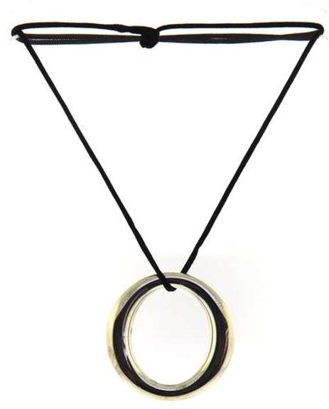 Tiffany & Co Sevillana Circle Pendant Necklace