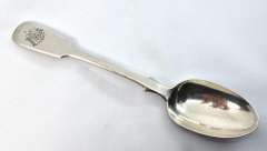 Antique Sterling Silver Victorian 10 Spoon Set