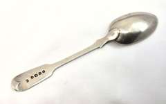 Antique Sterling Silver Victorian 10 Spoon Set