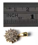 Lovely Multi-Diamond Pendant in 14K