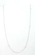Italian 18K Diamonds By The Yard Necklace