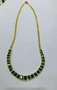 Amazing 18kt Gold & Emerald Necklace!