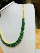 Amazing 18kt Gold & Emerald Necklace!