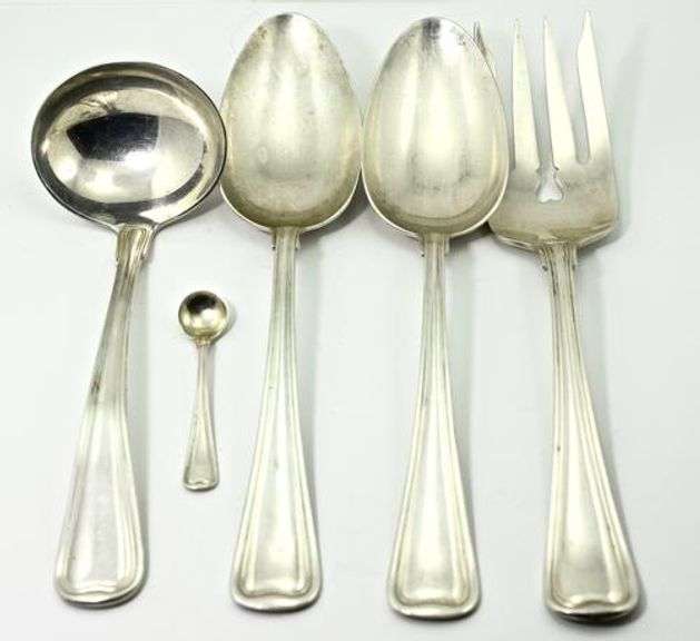 Nice 51 Piece Set of Gorham Sterling Flatware