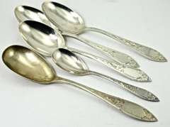 Service for 12 Stieff Lady Claire Sterling Flatware