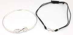 Set of Infinity Bracelets