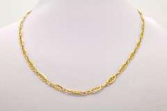 LADIES 18 KT YELLOW GOLD PONRELLI 1952 NECKLACE
