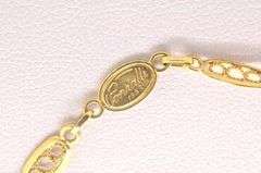 LADIES 18 KT YELLOW GOLD PONRELLI 1952 NECKLACE