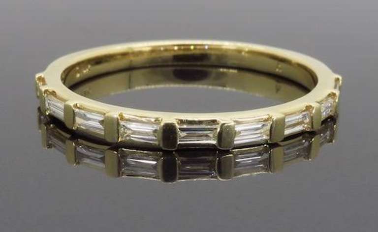 Baguette Cut Diamond Band