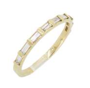 Baguette Cut Diamond Band