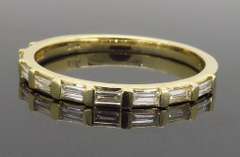 Baguette Cut Diamond Band