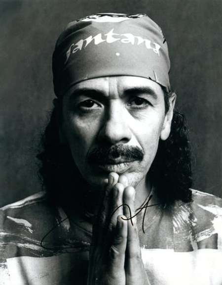 Carlos Santana Autographed Signed 8x10 Photo