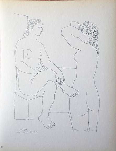 PABLO PICASSO, TWO WOMEN