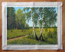 Original Oil On Canvas by Russian Painter Maksim