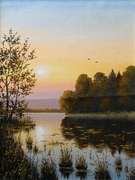 Spectacular Barashkov Maksim original Oil On Canvas