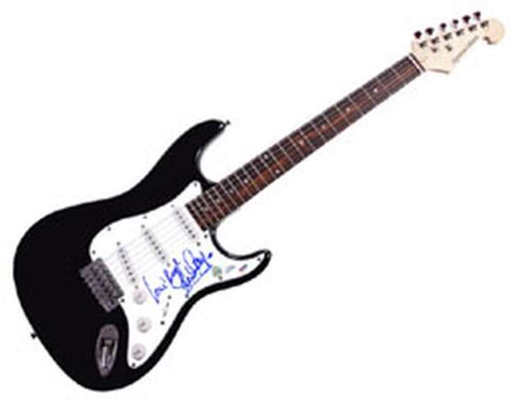 Gloria Estefan Autographed Signed Guitar