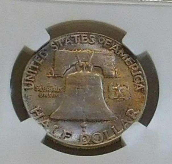 1948 Franklin Half NGC MS-65-FBL  Full Bell Lines