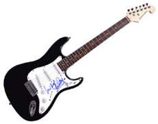 Gloria Estefan Autographed Signed Guitar