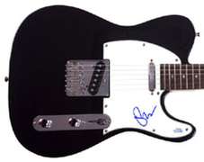 Pete Wentz Fall Out Boy Autographed Signed Guitar