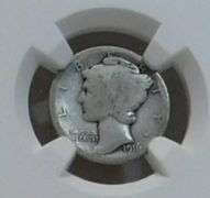 1916-D Mercury Dime NGC AG-03, the KEY date, rare