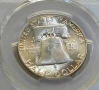 1960 Franklin Half PCGS MS-65