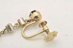 LADIES 18 KT YELLOW AND WHITE GOLD DIAMOND STAR SAPPHIR