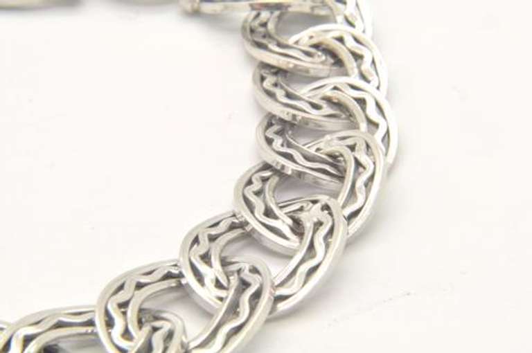 14 KT WHITE GOLD LADIES BRACELET