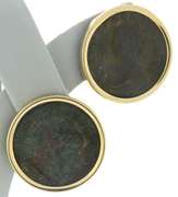 Ancient Bronze Coin Earrings