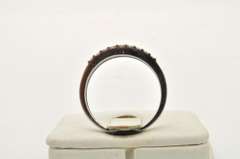 LADIES 14 KT WHITE GOLD DIAMOND BAND