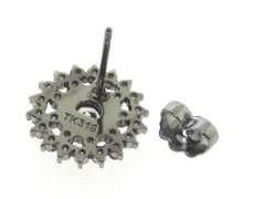 Cubic Zirconia Stainless Steel Earrings