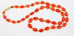 Cheerful Carnelian Necklace