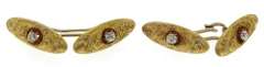Vintage 18kt Cufflinks with Diamond