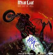 Meat Loaf Signed Album Cover
