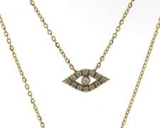 Beautiful Hamsa & Evil Eye Double Necklace
