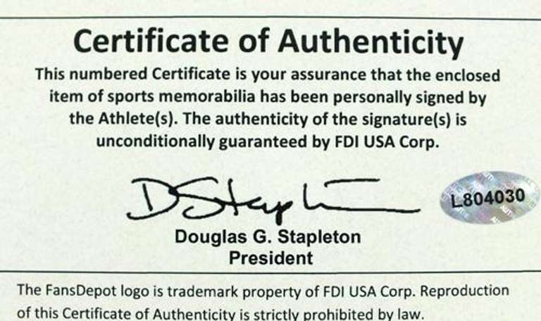 NHL Autographed Collectable