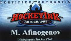 NHL Autographed Collectable
