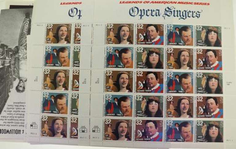 $207.40 Face Value In Mint 32 33 Cent US Comm Sheets