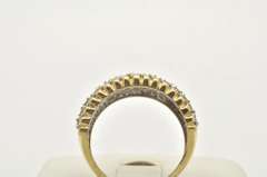 LADIES 14 KT YELLOW GOLD DIAMOND RING/BAND