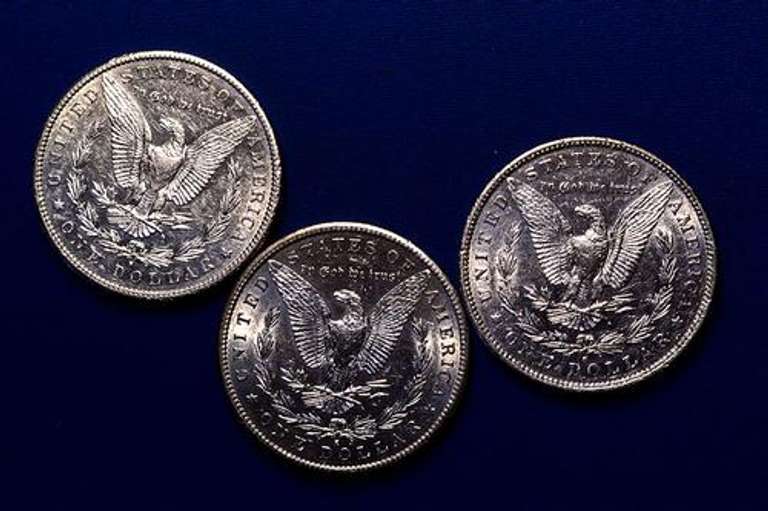 1887 S 1889 S 1890 S Morgans From A Near Full Set of Morgans