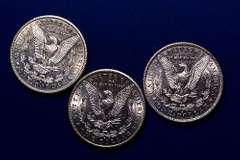 1887 S 1889 S 1890 S Morgans From A Near Full Set of Morgans