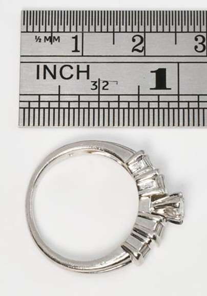 Elegant .3 Carat Marquise Diamond Ring in Platinum