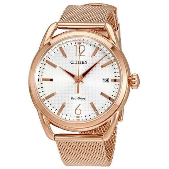 New Womens Seiko Rose Gold Toned