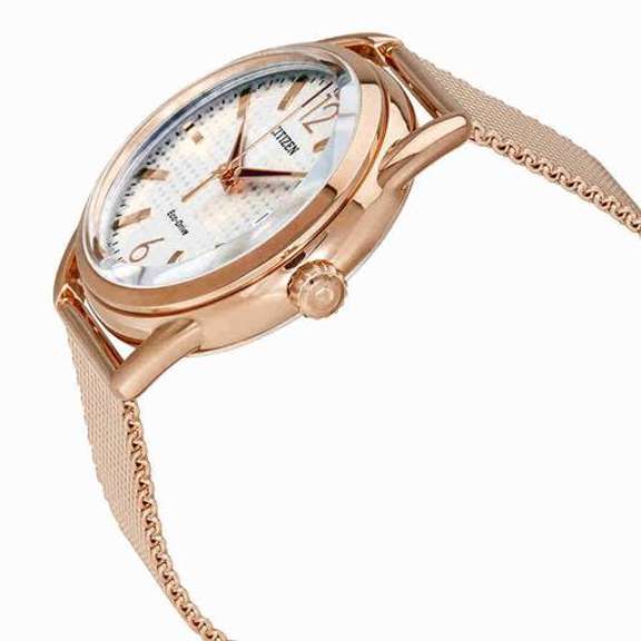 New Womens Seiko Rose Gold Toned