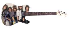 Bon Jovi Facsimile Signed Guitar