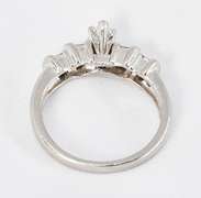Elegant .3 Carat Marquise Diamond Ring in Platinum